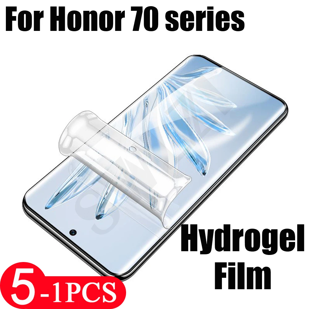 

5/3/1Pcs soft full cover For Honor Magic 3 4 lite screen protector For Honor 70 60 50 SE pro plus hydrogel film protective film