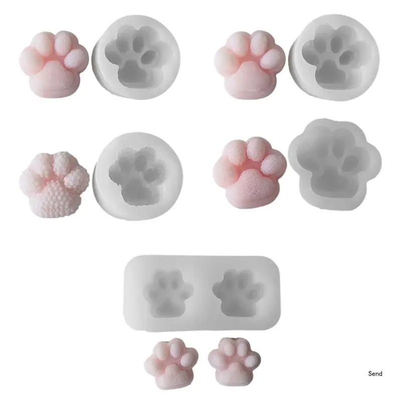 Practical Silicone Cats Paws Molds for Enhancing Creativity and Elegant Designs