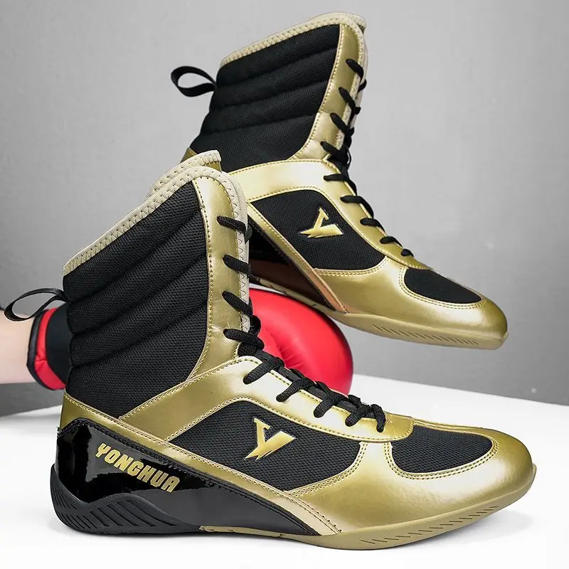 Professional Non-slip Wrestling Shoes Neutral Comfortable Waterproof Wrestling Training Shoes Wearable