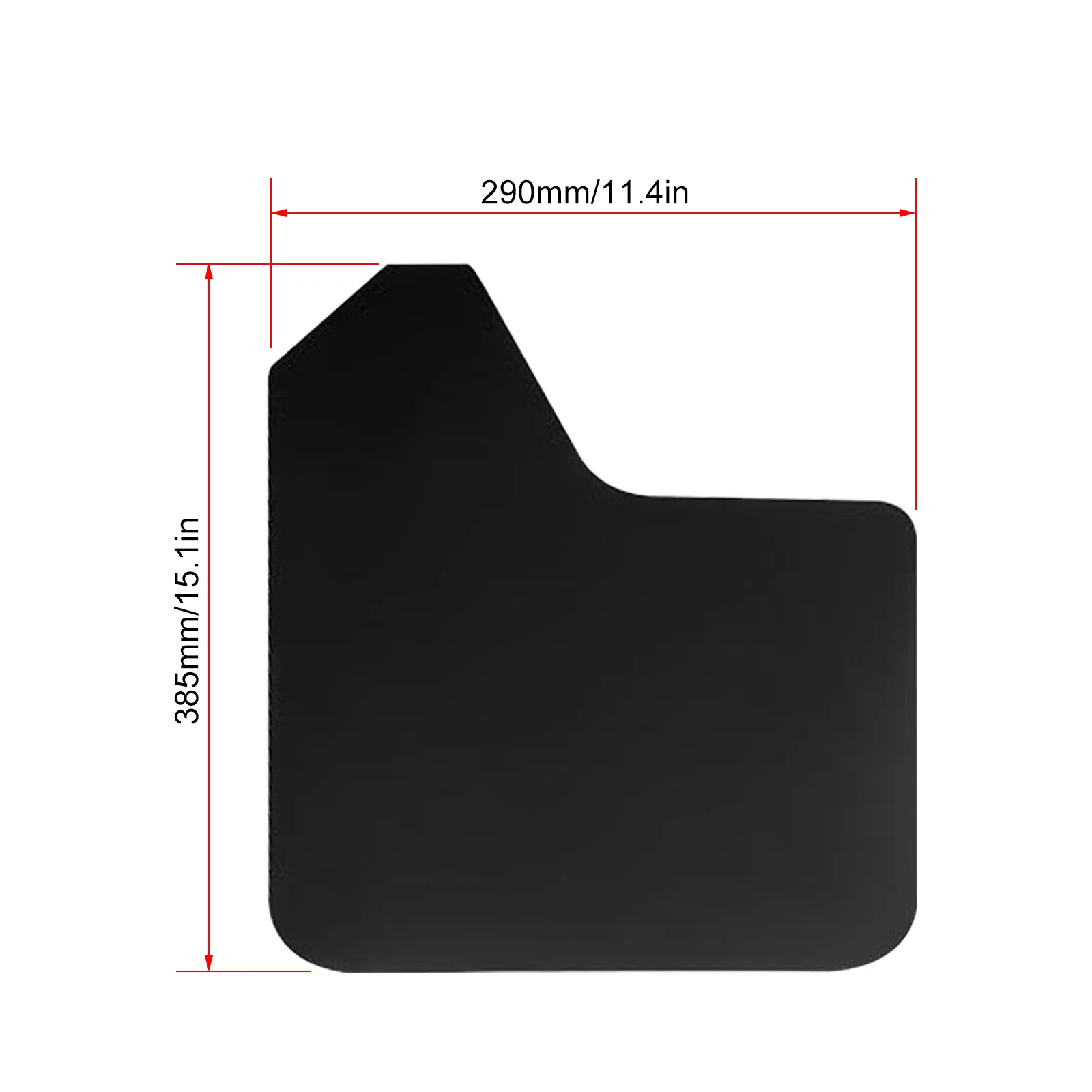 4PCS Splash Guards Mud Flaps for Ford F150 F250 F350 lightning EV Pickup Raptor Splash Guards Mudguards Mudflaps