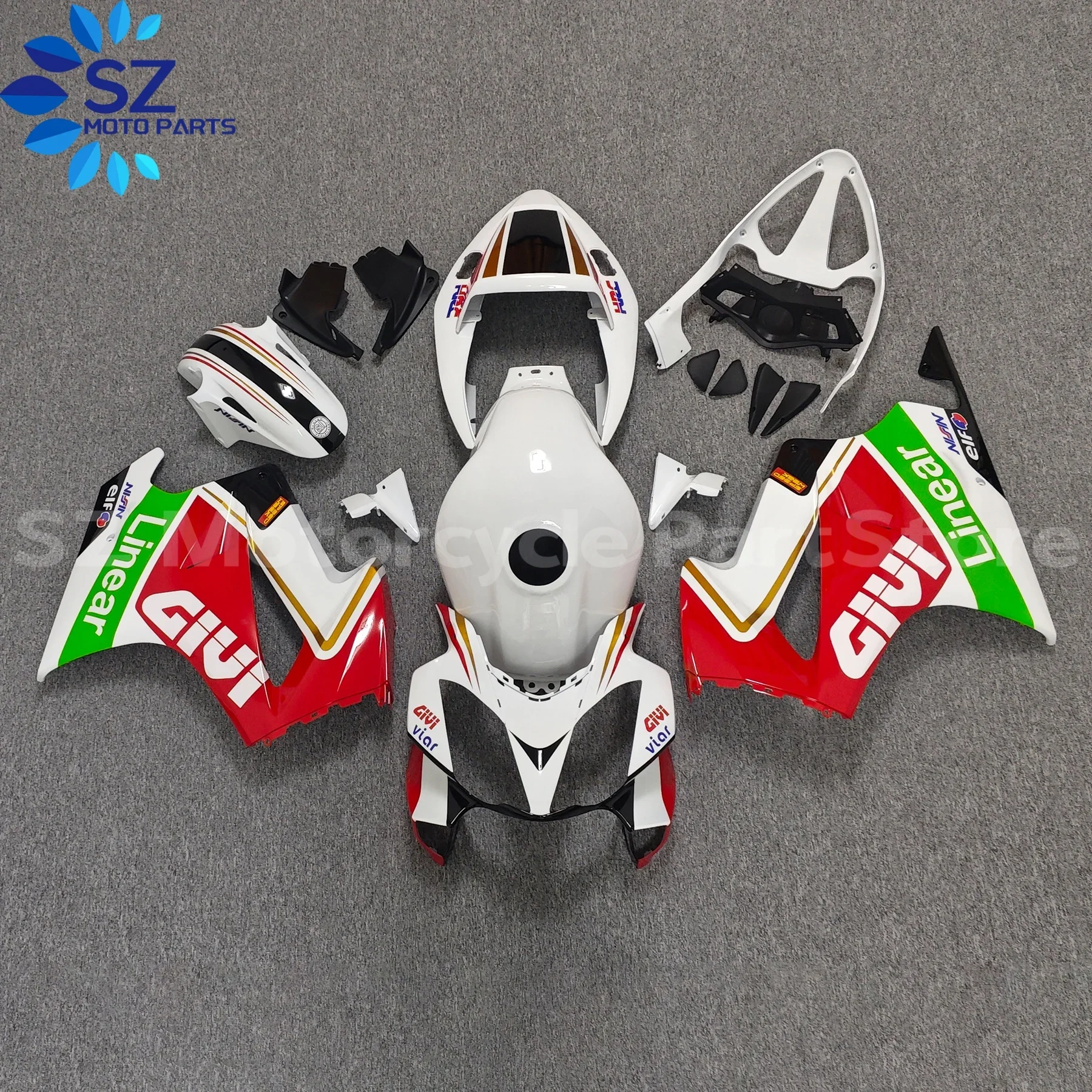 Motorcycle Fairing Kit ABS Plastic Body Injection Fairings Full Bodywork For VFR800 VFR 800 2002 2003 2004 2005 2006 - 2012