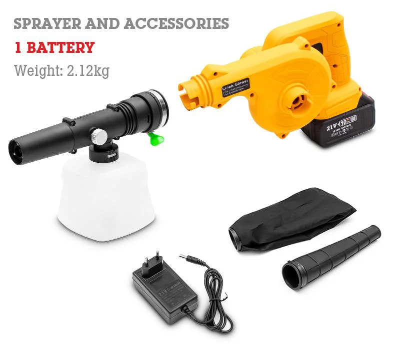 Blower Mist Duster Micro Atomizer Spray Gun Cordless/Wireless ULV Sprayer Fogger Electric Fog Fogging Machine