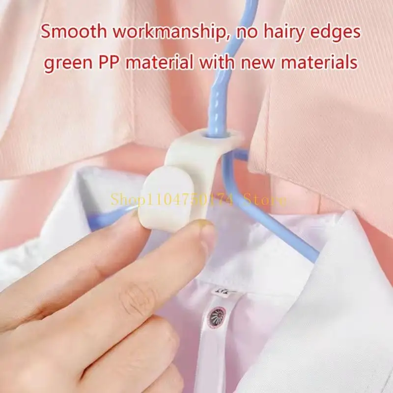 50 조각 행거 후크 플라스틱 매직 행거 후크 행거 공간 절약 최고 판매