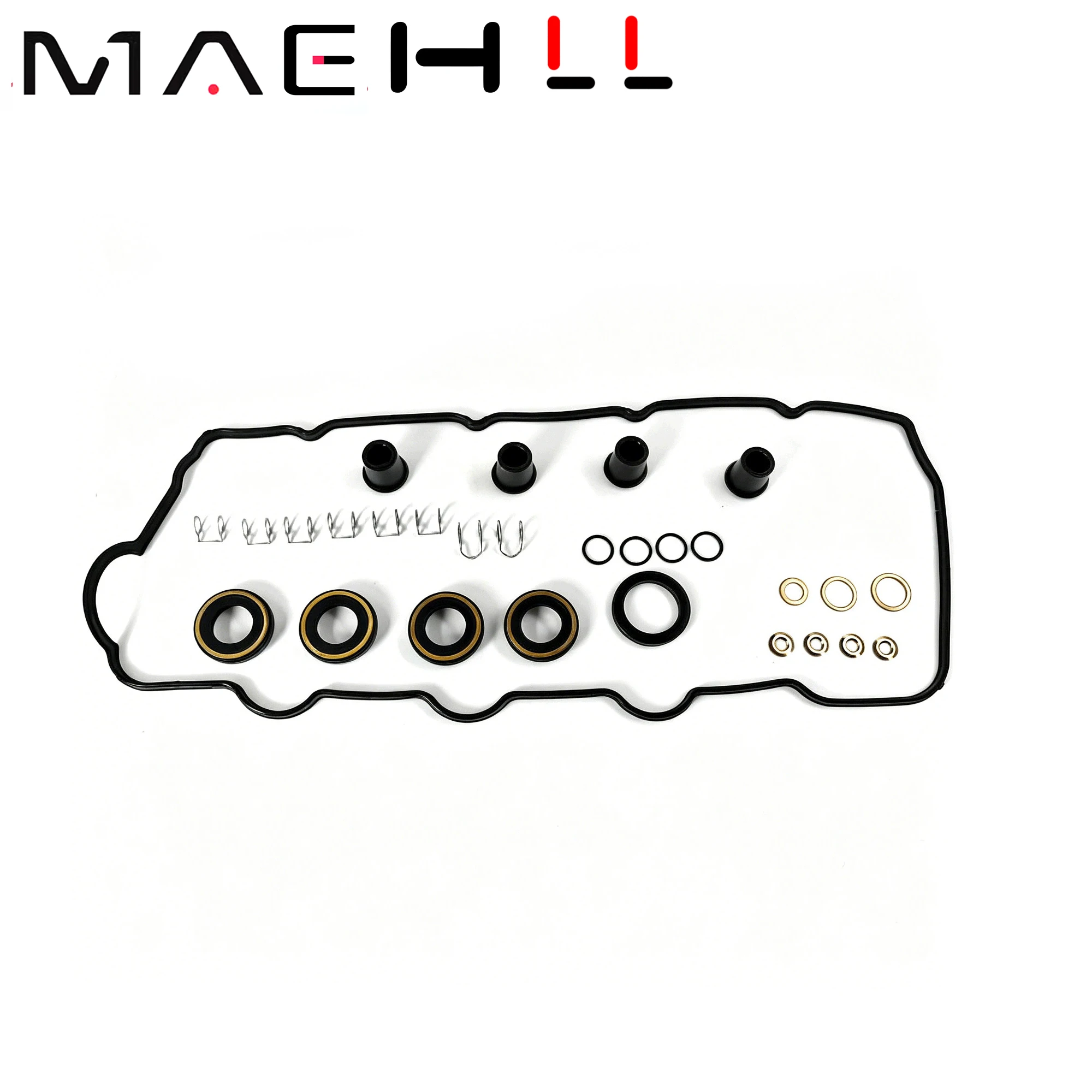 1SET Valve Cover Oil Seal Kits For Toyota Hilux D4D 1KD-FTV 2KD-FTV 2.5L 3.0L Diesel 2368130010 2368230020 112130L010 1121330040