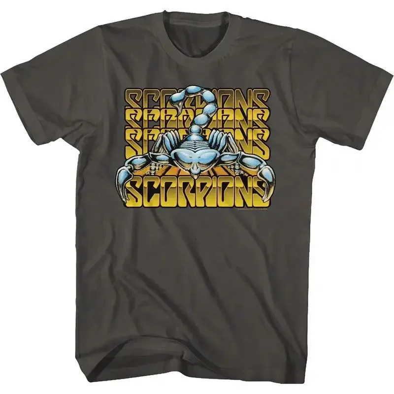 2026 New Scorpions Rock T-Shirt, Unisex Loose Y2K Hard Rock Heavy Metal Top, Love at First Sting / Savage Amusement Themed