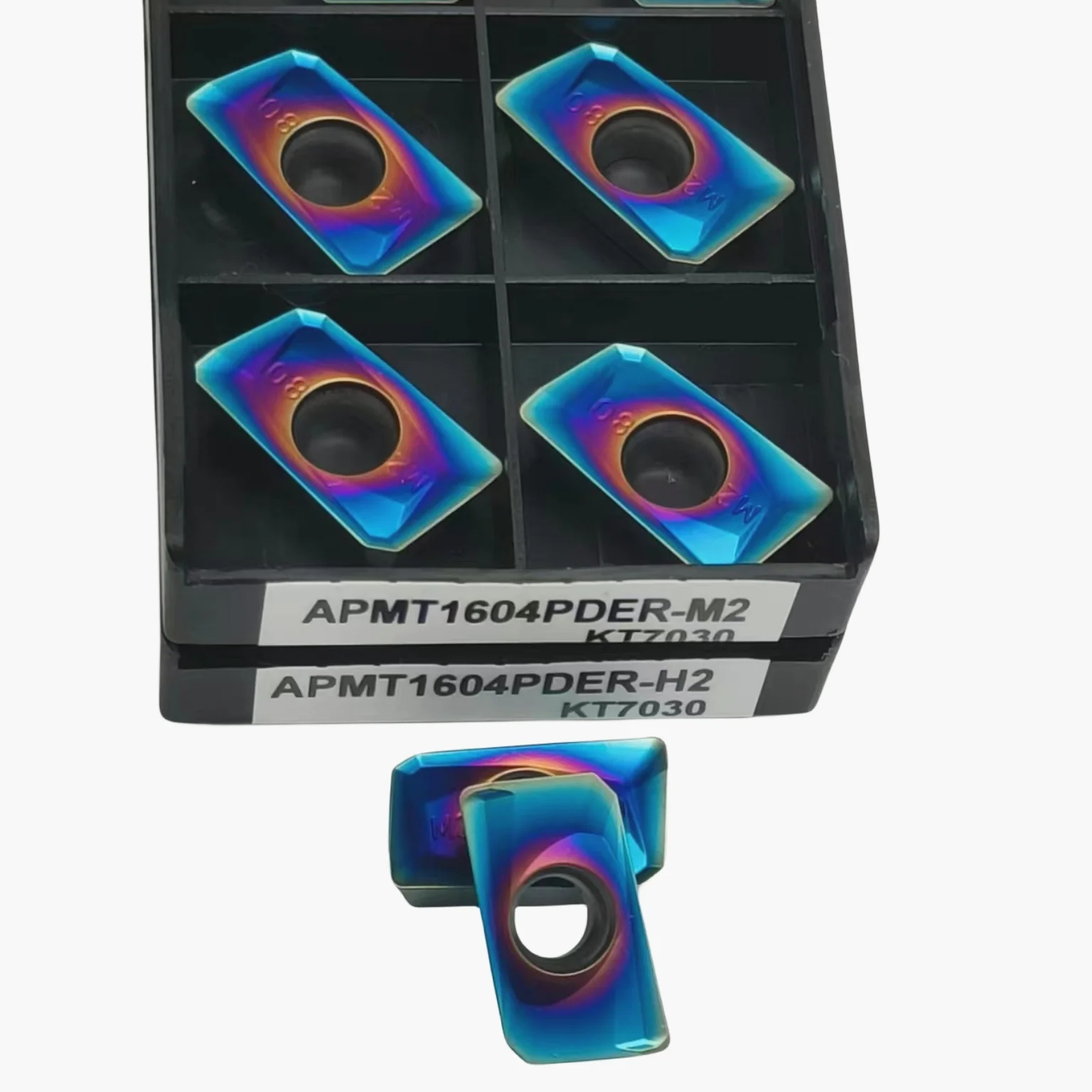 أداة طحن طرف الكربيد ، إدراج ، CNC ، APMT1604 ، M2 ، KT7030 ، APMT1604 ، H2 ، KT7030 ، APMT1135 ، M2 ، KT7030 ، APMT1604PDER