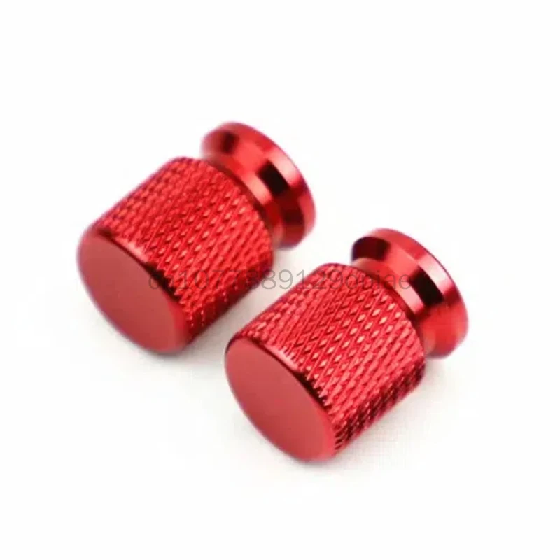 2Pcs Motorcycle Modification Valve Cover Decoration Aluminum Alloy Cover Bicycle Universal Valve Cover Universal Accessories