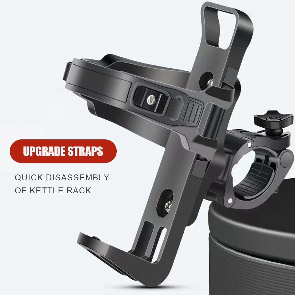 Rotatable Bike Bottle Holder Multifunction Bicycles Bottle Cage Universal Adjustable Grip for Mountain Bike Road Bike Kids Bikes