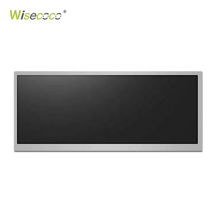 12.3 Inch TFT LCD Display 1920*720 Stretched Bar LCD Display Screen With 5G Dual Mode WIFI Board