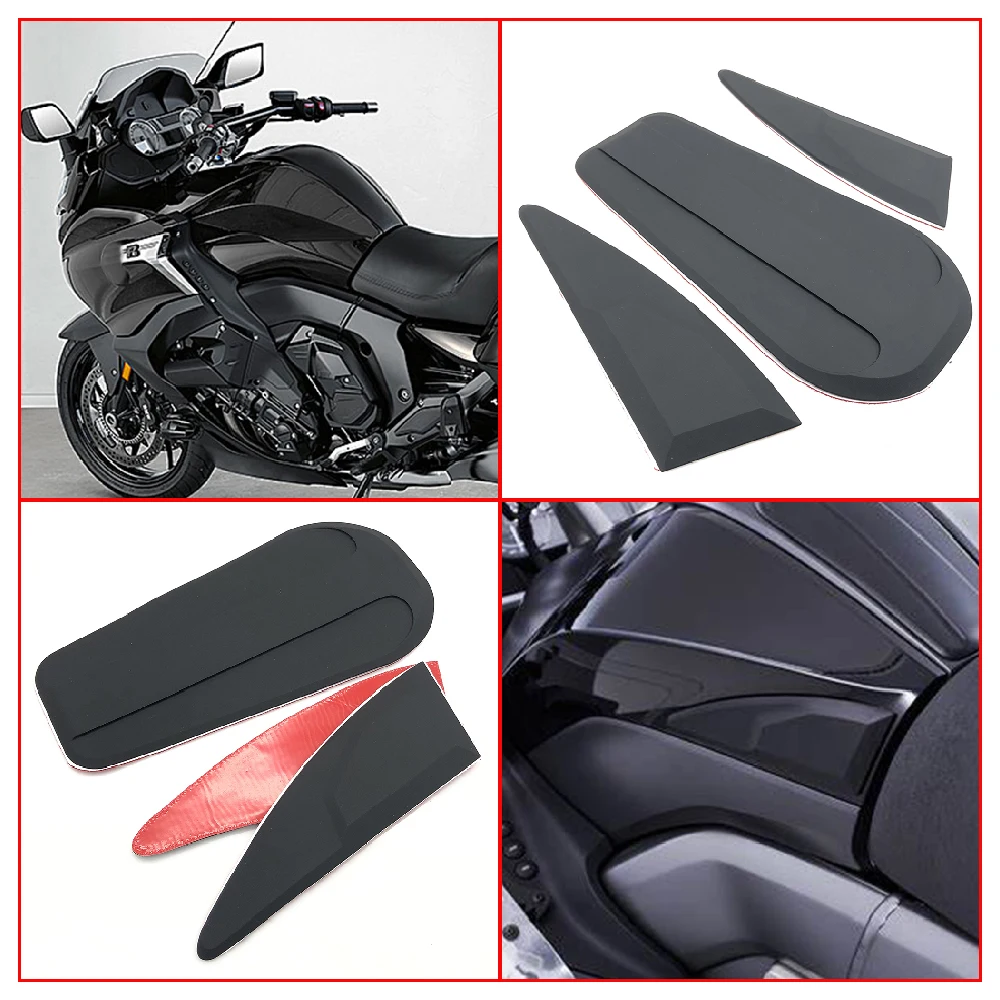 

Fits for BMW K1600 GT GTL Bagger Grand America 2017-2024 Motorcycle Tank Pad FuelTank Side Knee Traction Grip Anti Slip Pads