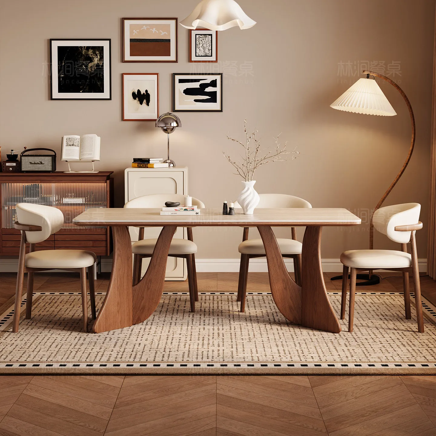 New medieval solid wood rock s - Tables 评论和价格