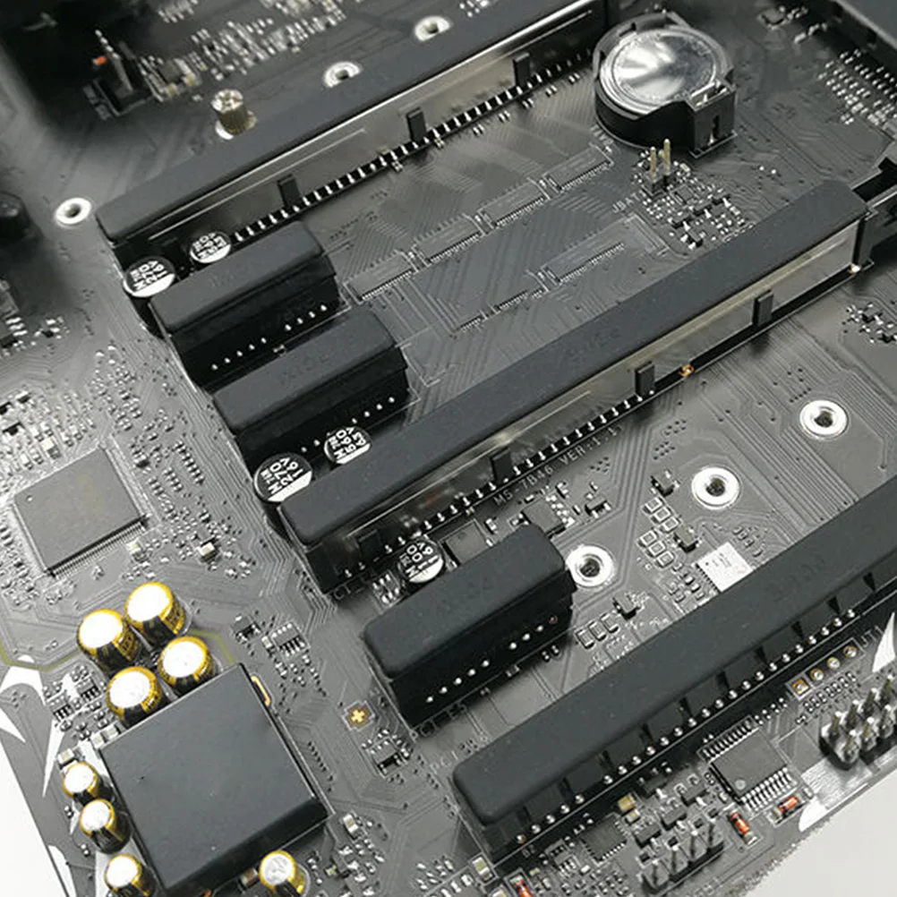 

40Pcs Dust Plug Silicone Cover Kit for Computer Motherboard Ports Protection Against Oxidation and Debris with Reusable Port