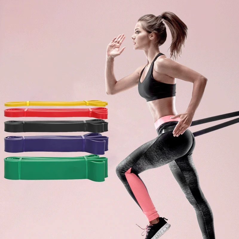 Resistance Band Pull Up Assistance Bands Resistance Heavy Duty Exercise Stretch Fitness Bands for Stretching Power Lift