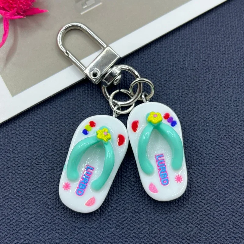 Flip-Flop Schlüsselanhänger Strand Flip Flop Schlüsselanhänger Anhänger Strandgeschenke – Detail 6