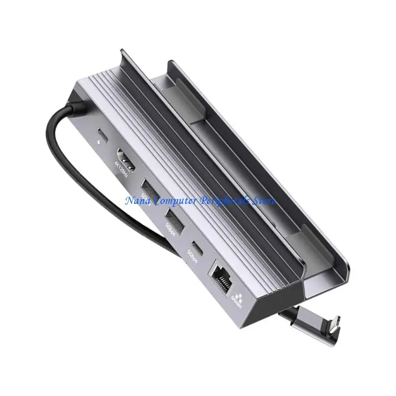 F68C Universal USB C Dock 4K 120Hz Video Output 3 USB Port For Gaming Devices