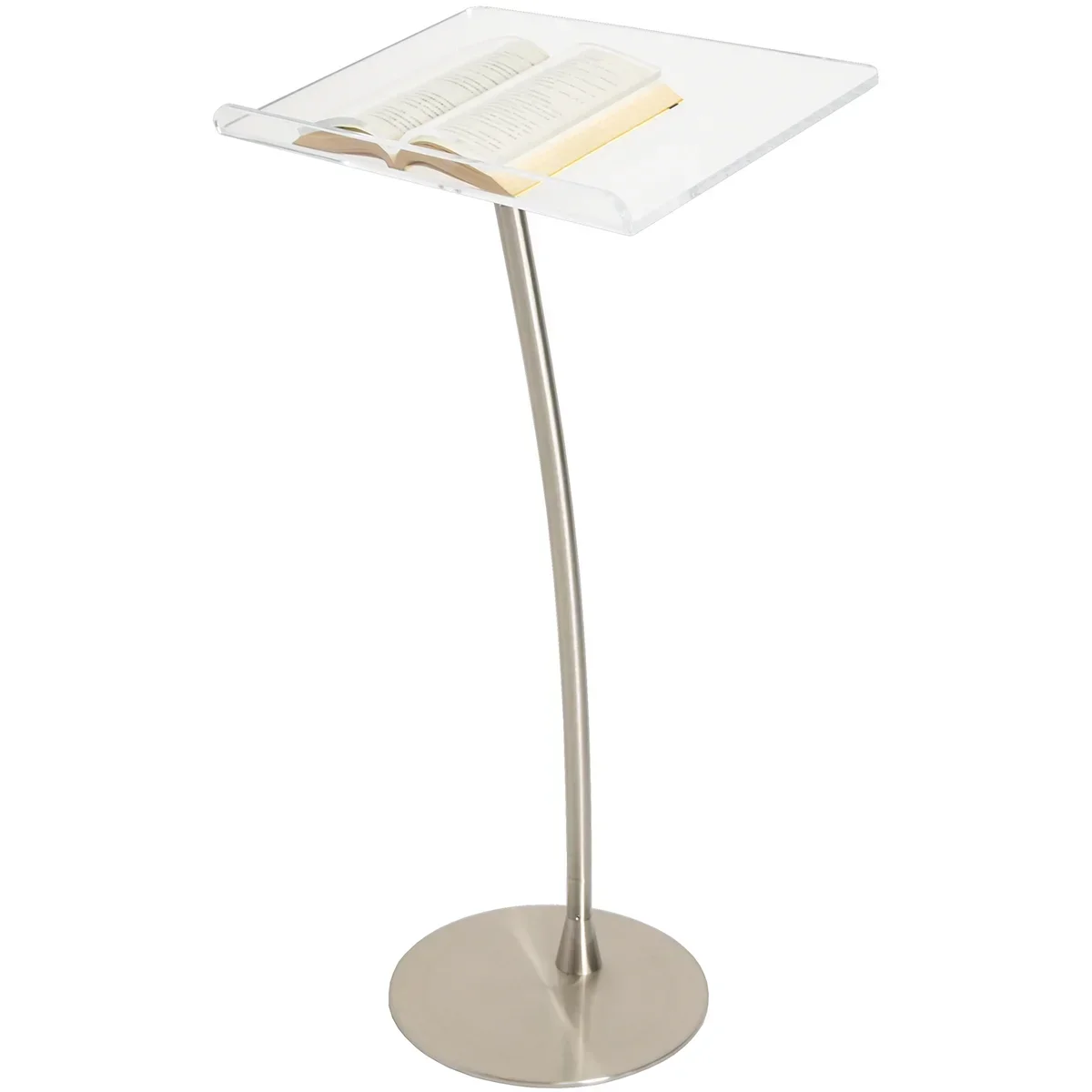 Commercial Office Acrylic Podium Church Events Celebration Exhibition Table Launching Ceremony Props