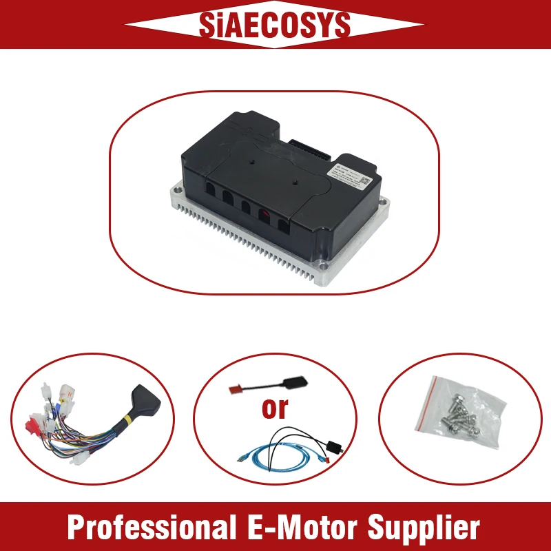 QS138 90H V3 4KW 7200rpm Motor mit 1:2,35 Getriebe Mittelantriebsmotor-Kits mit Fardriver ND96680 Kommunikationscontroller