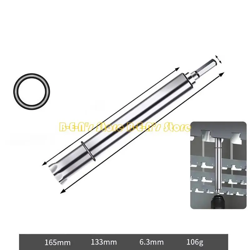 Y1AD Ceiling Leveling Sleeve Lengthening Hollow Screw Rod 10mm 12mm 13mm 14mm 17mm