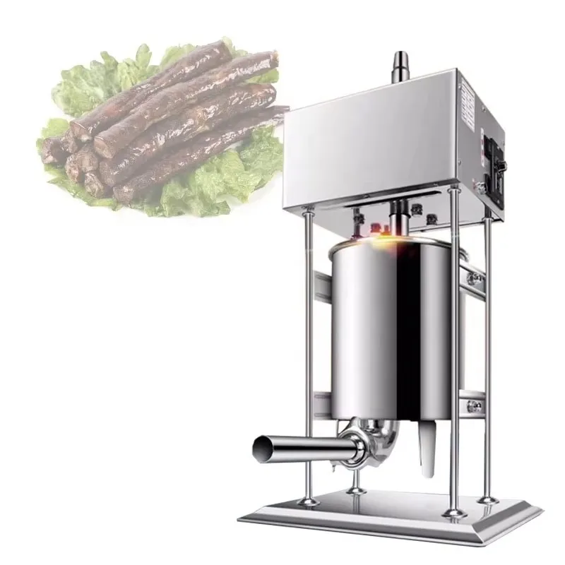 

15L Automatic Electric Sausage Stuffer Making Machine Stainless Steel Sausage Filler Enema Machine