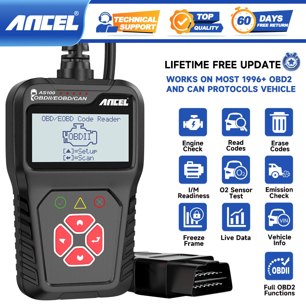 Ancel AS100 Car Dia… - image