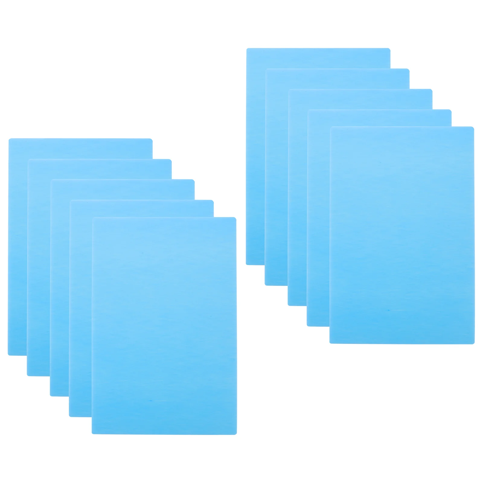 10 Pcs Blank Foam Board Small Poster Thick Foams DIY Boards for Projects Model Making Material Backplane Large Craft