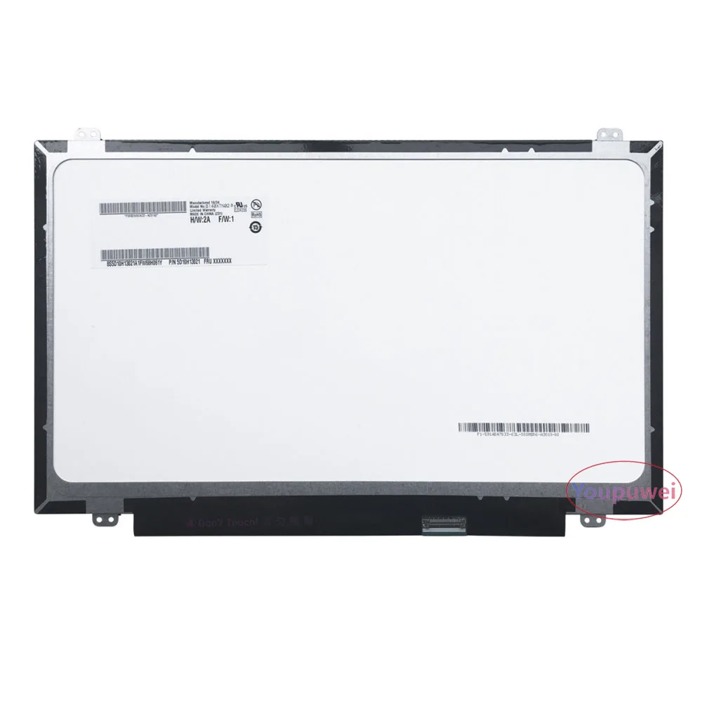 N140BGE-E43 LP140WHU-TPA1 B140XTN02.4 B140XTN03.2 N140BGE-EB1 N140BGE-EB3 n140bge-e33 Laptop LCD Screen display HD 30-pins