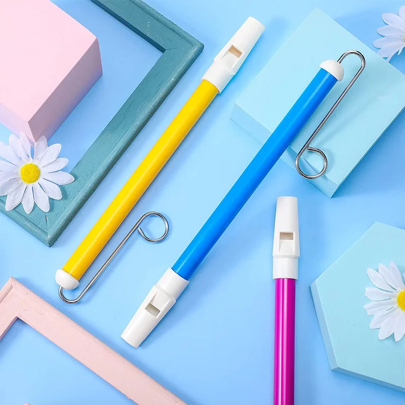 1PC kinder Rutsche Pfeife Spielzeug Klassische Blasen Flöte Musical Instrument Lustige Eltern-kind-Spiel Kinder Musical Geschenk