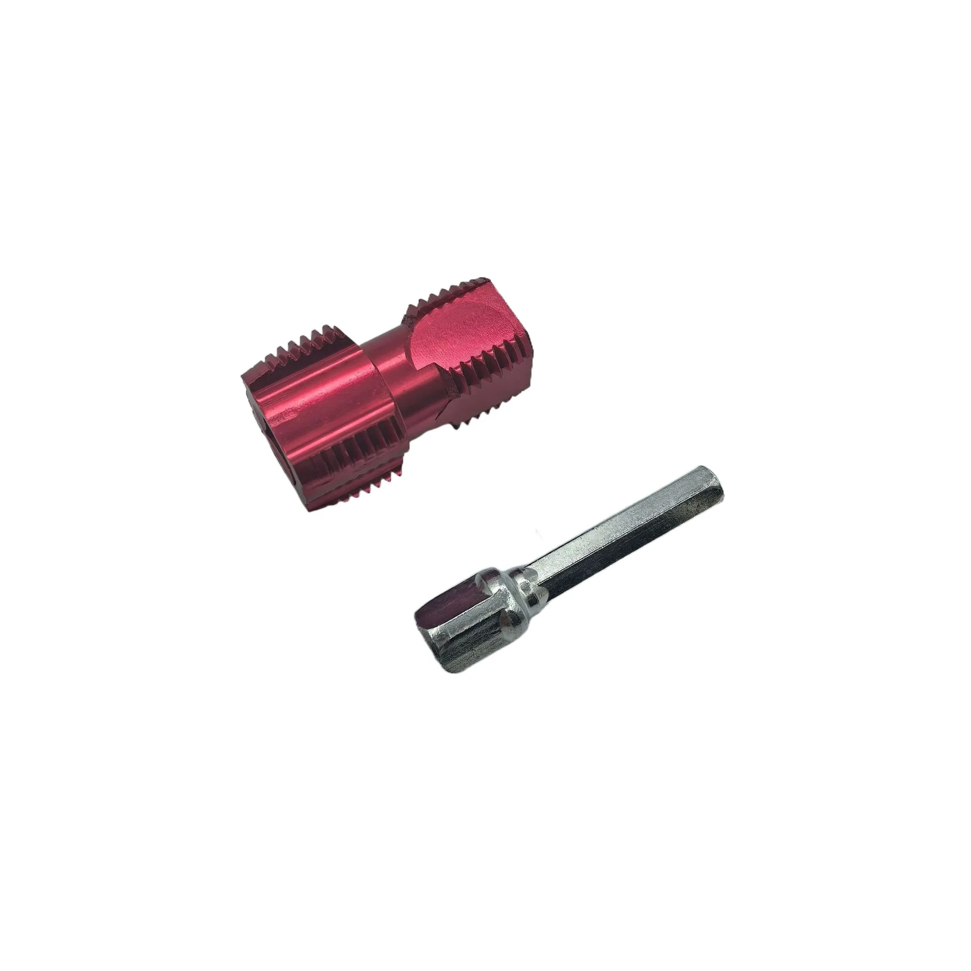 

Hexagonal Pipe Expansion Adapter High Hardness Threading Electric Drill Adapter Water Pipe Puncher Wear-resistant