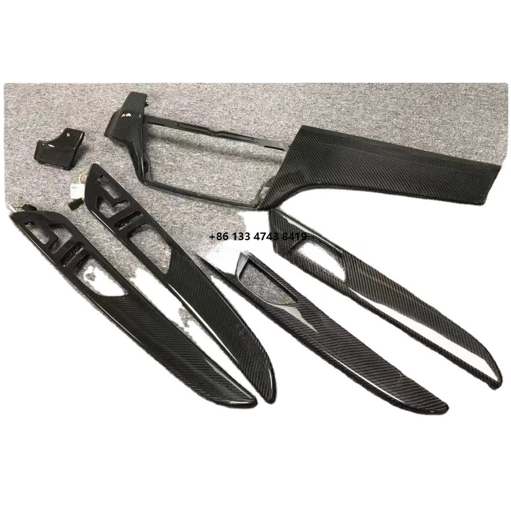 

W166 GLE43 GLE63S Carbon Fiber Interior Automotive Interior Door Panel Central Shielding Panel