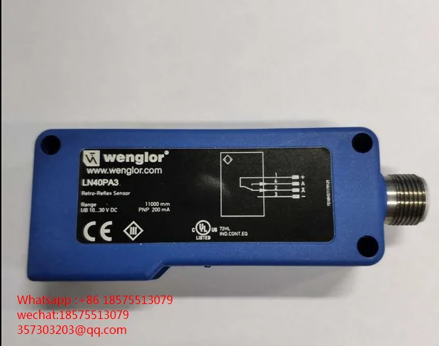 

For WENGLOR LN40PA3 Sensor Retro-Reflex Sensor 4016R/A1148082 HO08PA3 HD11PA3