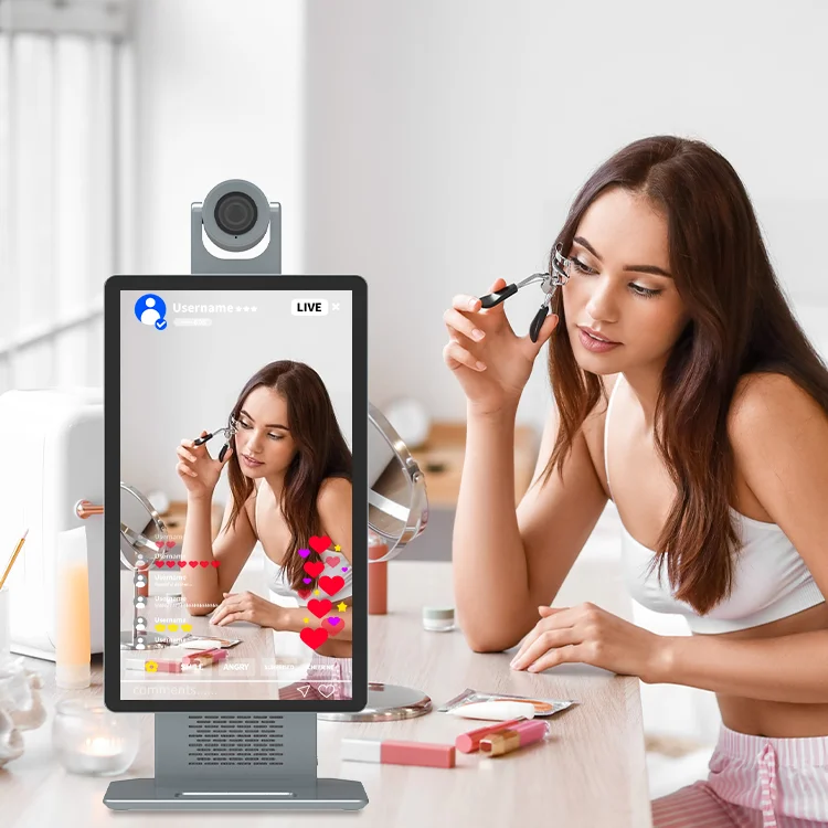Factory 15.6 Inch Livestreaming Software Youtube Live Stream Monitor Facebook Tiktok Live Broadcast Equipment For Sale
