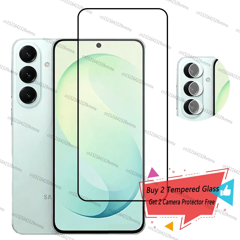 Full Cover Glass For Samsung Galaxy S26 FE Screen Protector Tempered Glass For Samsung S26 FE Glass For Samsung S26 FE Lens Film