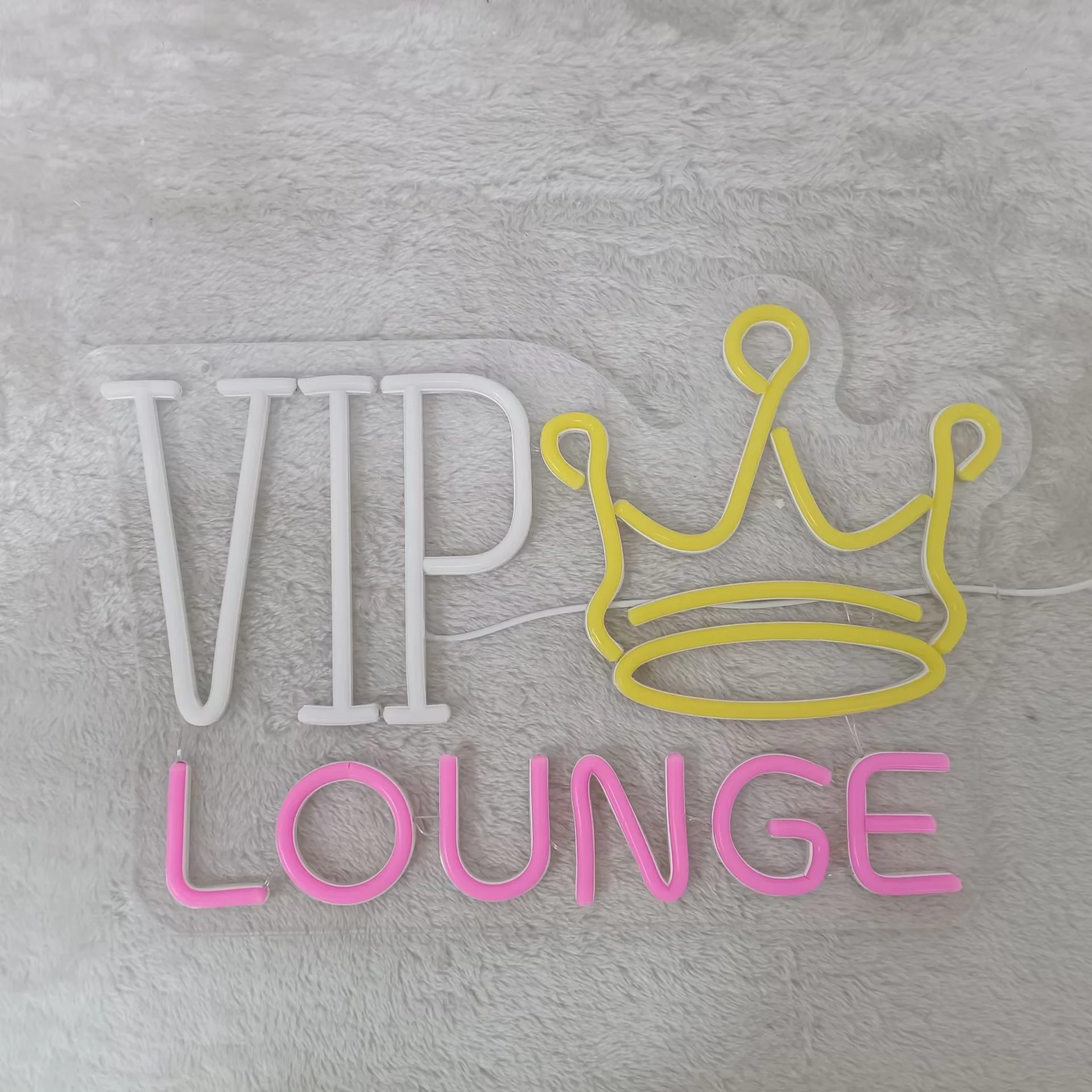 VIP صالة ضوء النيون تسجيل للرياضات الإلكترونية غرفة ديكور عكس الضوء LED النيون تسجيل لمتجر عصري بار غرفة الألعاب مطار مول نادي ديكور