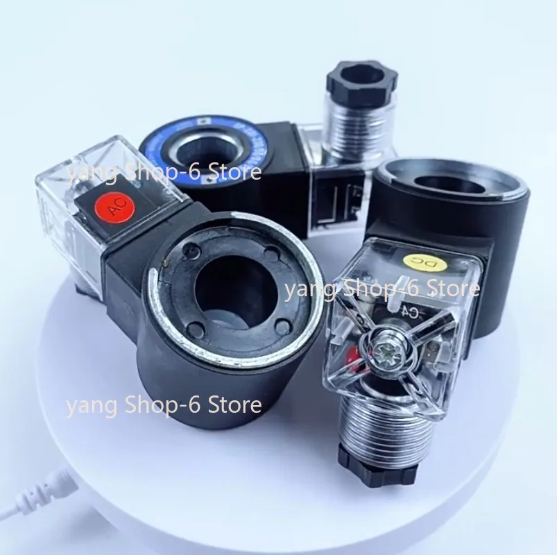 1pc Solenoid Valve Coil SP-COU-24DC/80 SP-COU-12DC/80 Inner Diameter 18mm High 39mm SP-COI-230/50/60/80 SP-COI-110/50/60/80