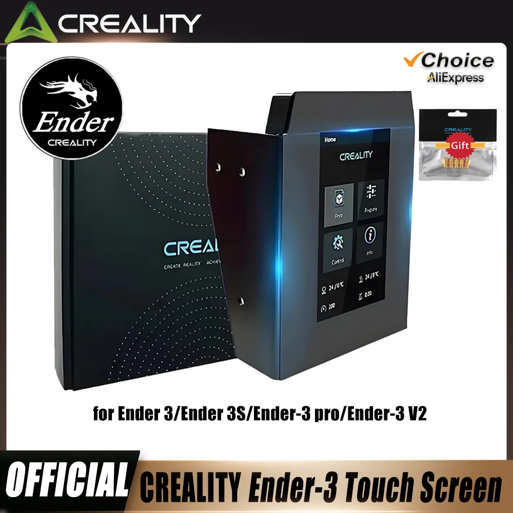 

Creality Official Ender 3 Touch Screen 4.3 Inch LCD Display for Ender 3/Ender 3S/Ender-3 Pro/Ender-3 V2 3D Printers Accessory ﻿