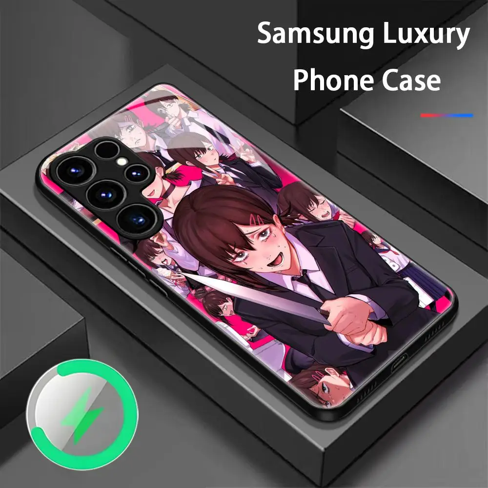 코베니 히가시야마 애니메이션 폰 케이스 삼성 S25 S24 S23 S22 S21 S20 플러스 울트라 노트20 글래스 마그네틱 케이스