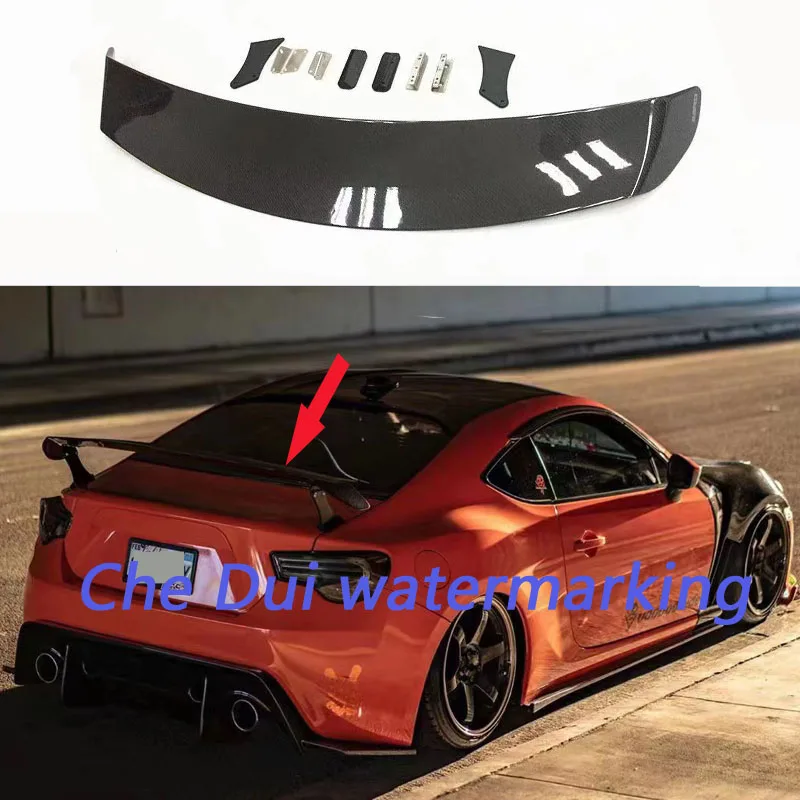 For Toyota GT86 Subaru BRZ Scion FR-S 2012-2017 SARD Style Carbon Fiber CAR REAR WING TRUNK Lip Rear Trunk Spoiler