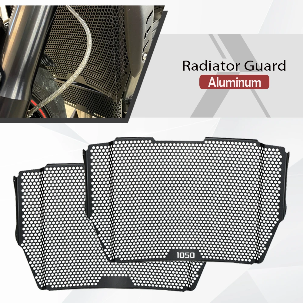

For Speed Triple 1050 S RS SpeedTriple 1050S 1050RS 2016 2017 2018 2020 Motorcycle Radiator Guard Oil Cooler guard set Protector