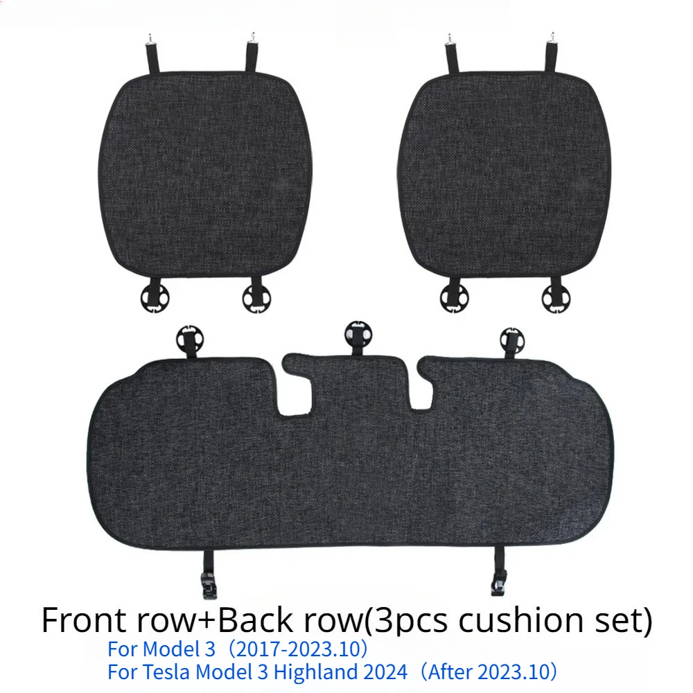 3pcs Flax grey M3