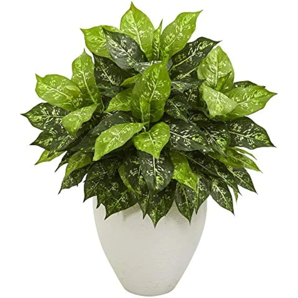 

Almost Natural Artificial Plants in White Flower Pots