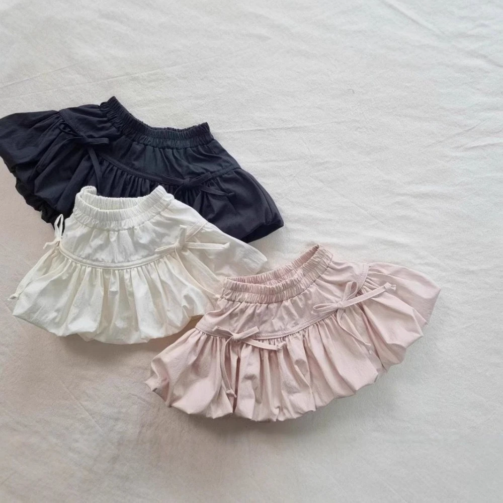 

2026 Summer Ins Korean Infant Skirt, Sweet Solid Color Half Skirt, Versatile Toddler Girl Trendy Bottoms for 73-110cm