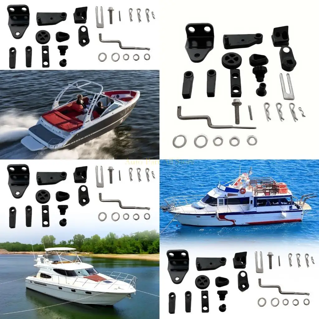 

J0MA Boat Engine Control Throttle and Shifts Attachment For 4 Strokes F25 65W-48501-00