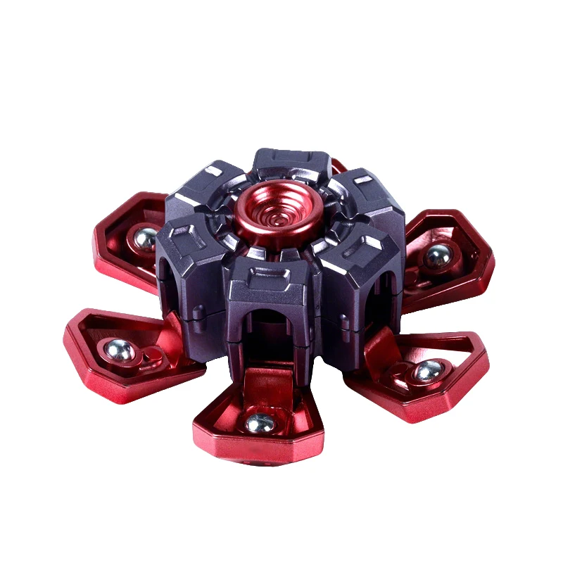 สปินเนอร์ DIY ของเล่นคลายเครียดแบบยืดหดได้ ของเล่นสปินเนอร์สำหรับเด็กและผู้ใหญ่ ของขวัญใหม่ ลดความเครียด