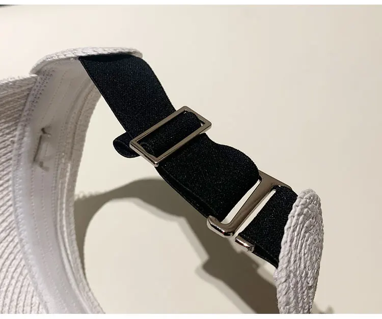 Designer Marke Sonnenschutz Quaste Strohhüte für Frauen Sommer Leere Top Sonnenhut Outdoor Pamama UV Schutz Strand Sonnenschirm Kappe – Detail 13