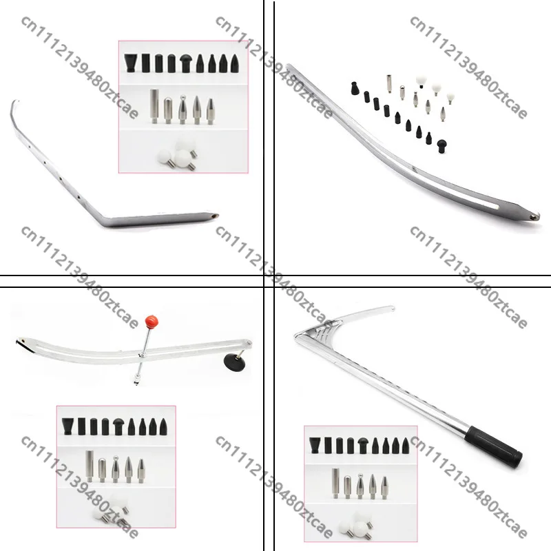 Paintless Dent Repair Slider Set Auto Fender Skirt Body Pit Restoration Tool