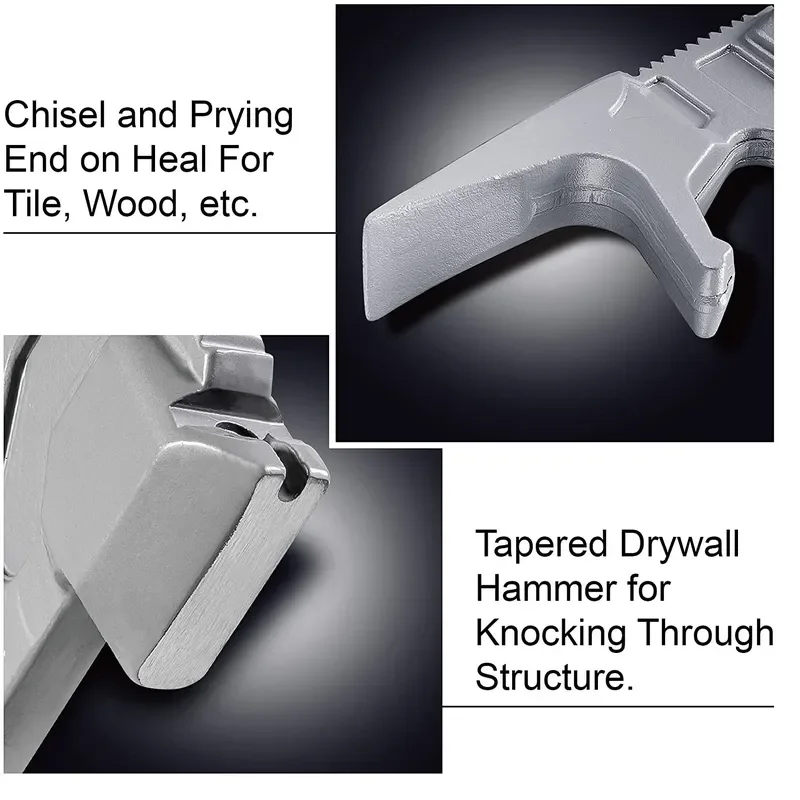 for Fire Hammer for Fire Demolition Tool Heavy Duty Rescue Axe Emergency Breaker Glass Cutter Safety Escape Equipment