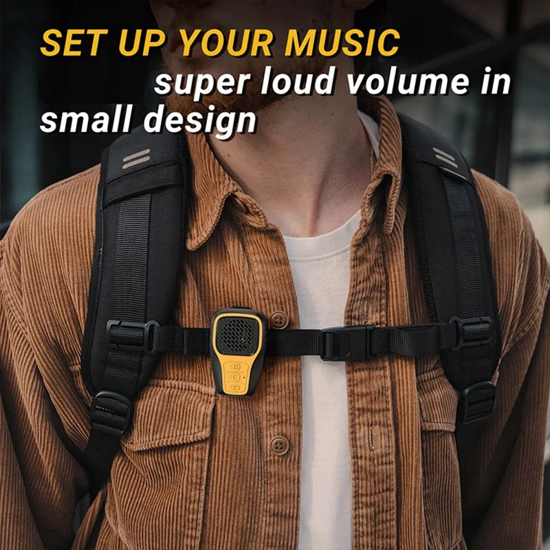 ポータブルBluetoothワイヤレススピーカー,ミニマグネットサクション,防水ステレオサブウーファー,ipx67