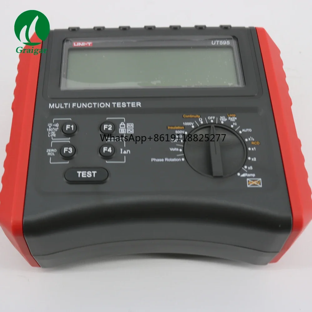 UT595 Multifunction Loop Testers Earth Ground Line Loop Impedance Tester Insulation Resistance Meter w/RCD Protection