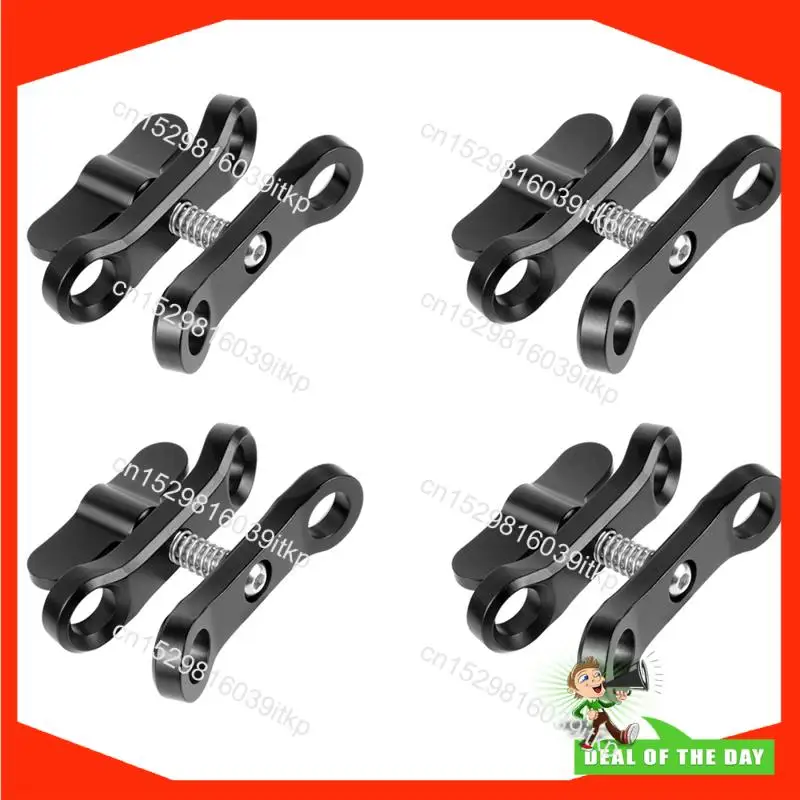 أغسطس 4X فراشة كليب الغوص المشبك موصل الضوء الكرة رئيس جبل ترايبود محول ل الذهاب برو 7 الرياضة SLR كاميرات تحت الماء