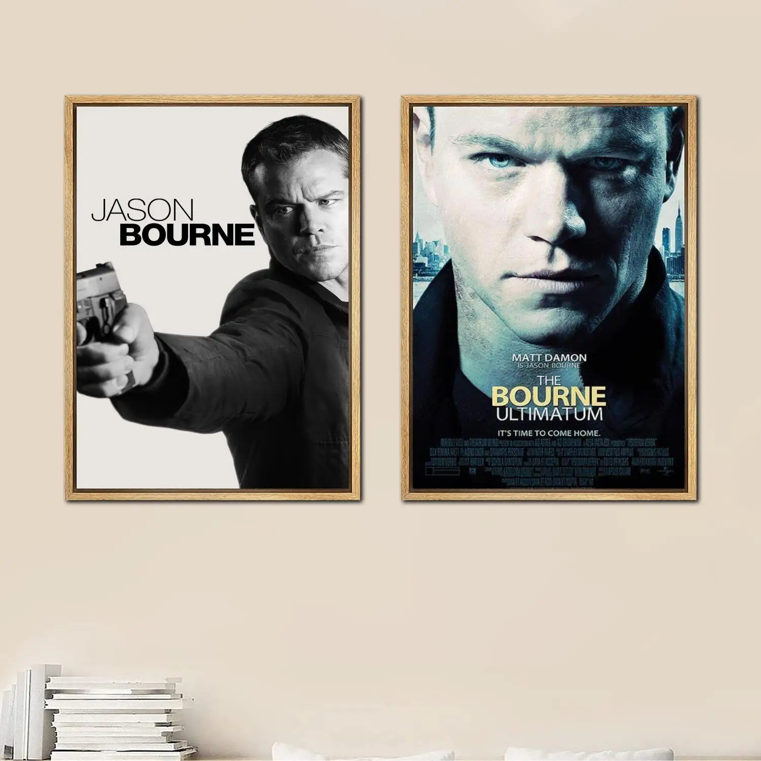 jason bourne Posters Painting 24x36 Wall Art Canvas Poster room decor Modern Family bedroom Decoration Art wall decor